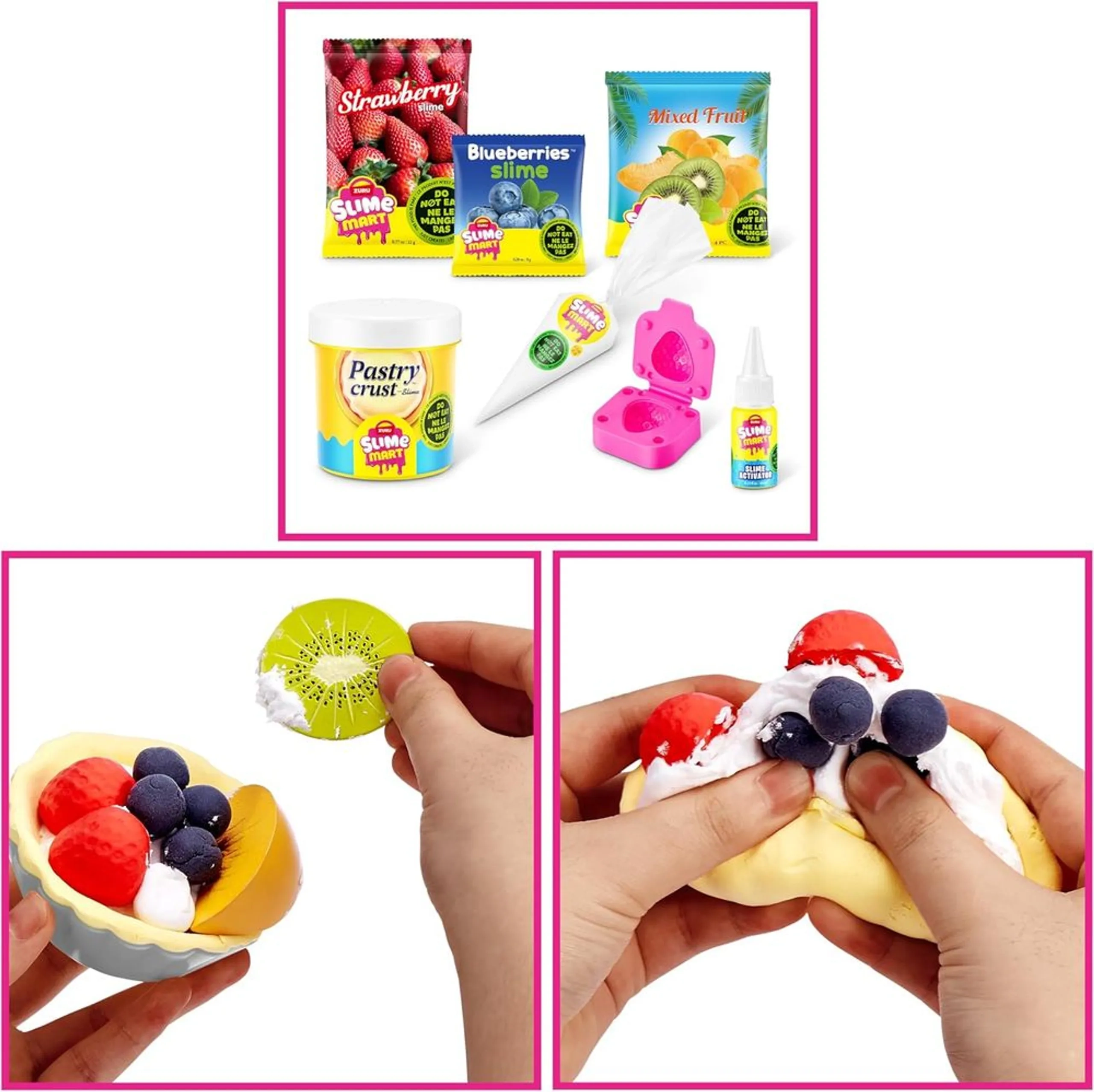 Slime Mart Fruit Tart Kit - 6+ years 10 pcs