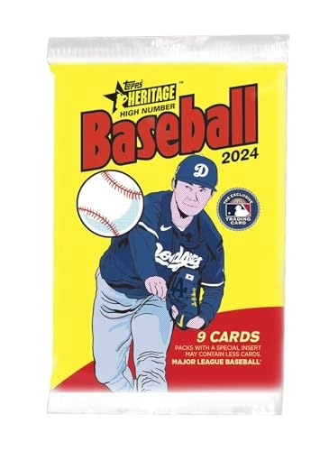 Heritage Baseball Hobby Box - 24 Single Hobby Packs