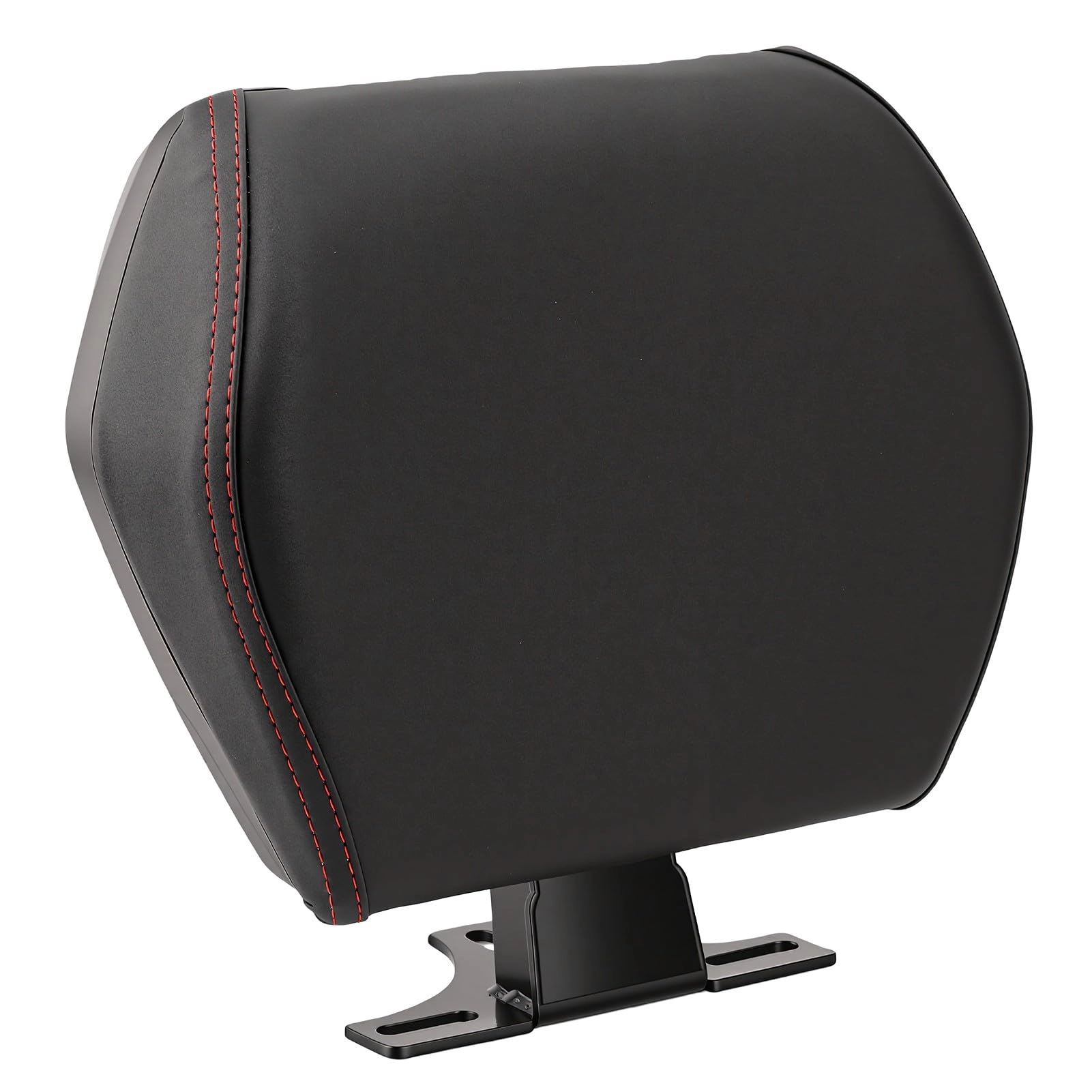 SIXRUN Motorcycle Rear Backrest - Foam PU ABS Steel Alloy Bracket