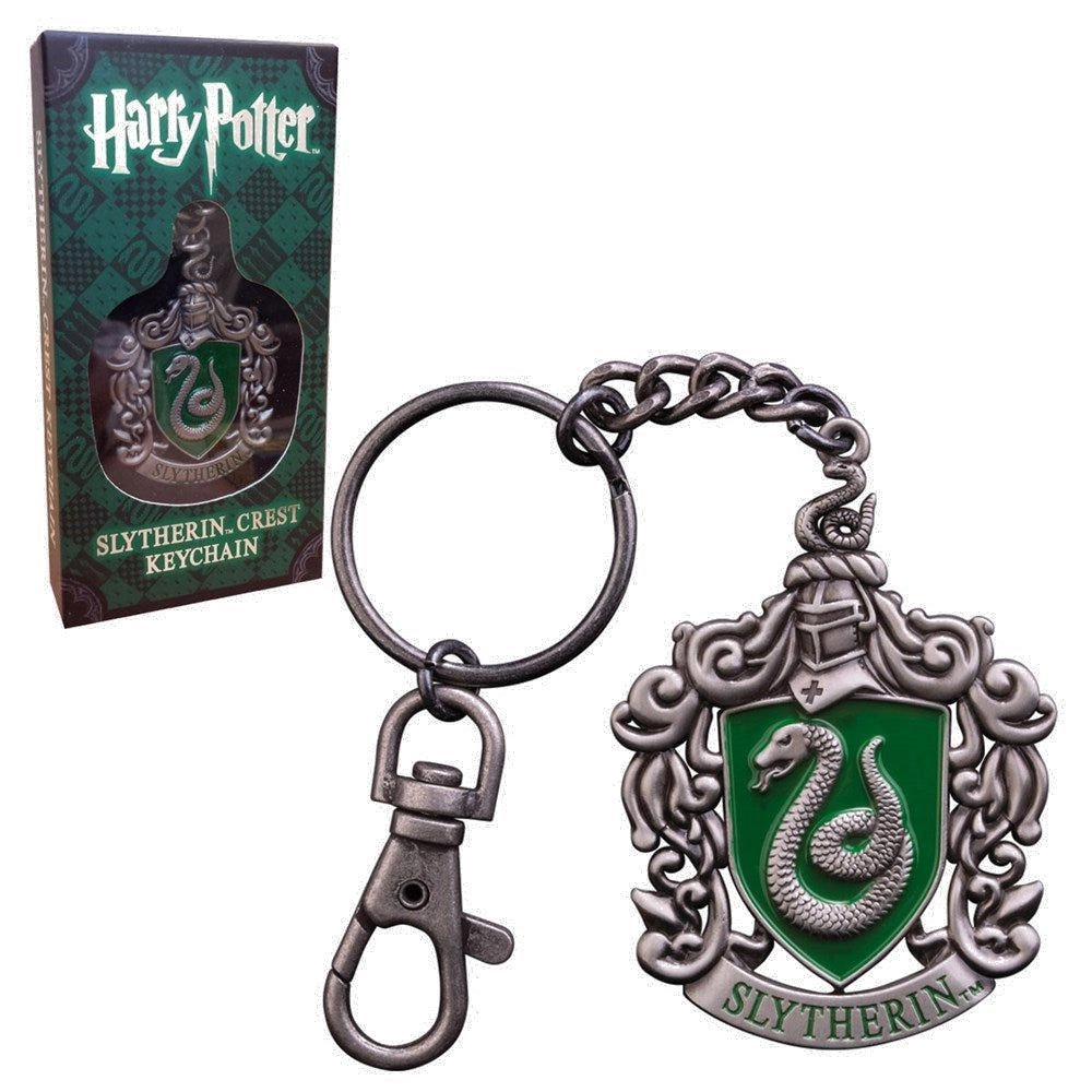 Noble Collection Crest Keyring - Slytherin