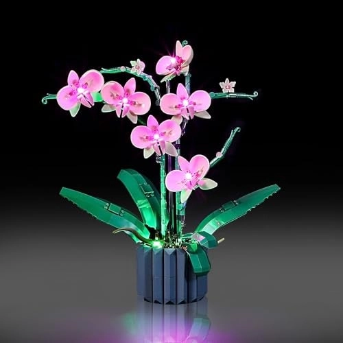 Mililier LED Light Kit for Lego 10311 Orchid Plant Decor Set