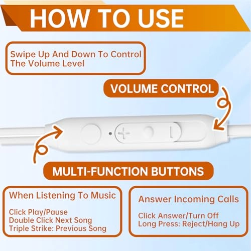 Sleeping Headphones Wired Earbud