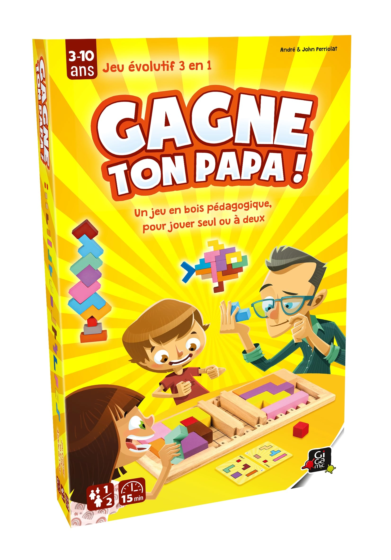 Gigamic Gagne Ton Papa Puzzle (GZFGP) - 1 pcs