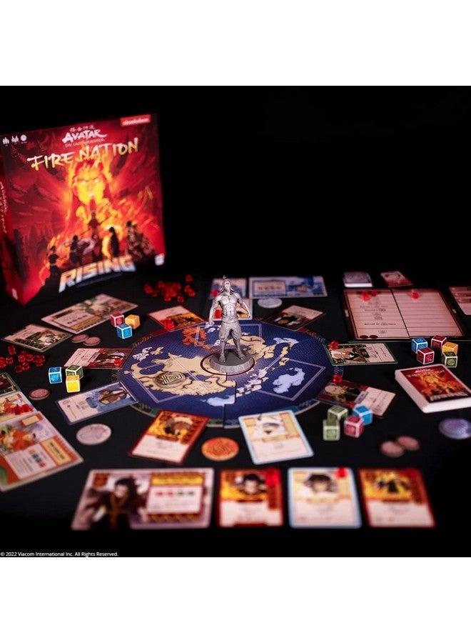 Avatar The Last Airbender: Fire Nation Rising - Cooperative Card and Dice Game