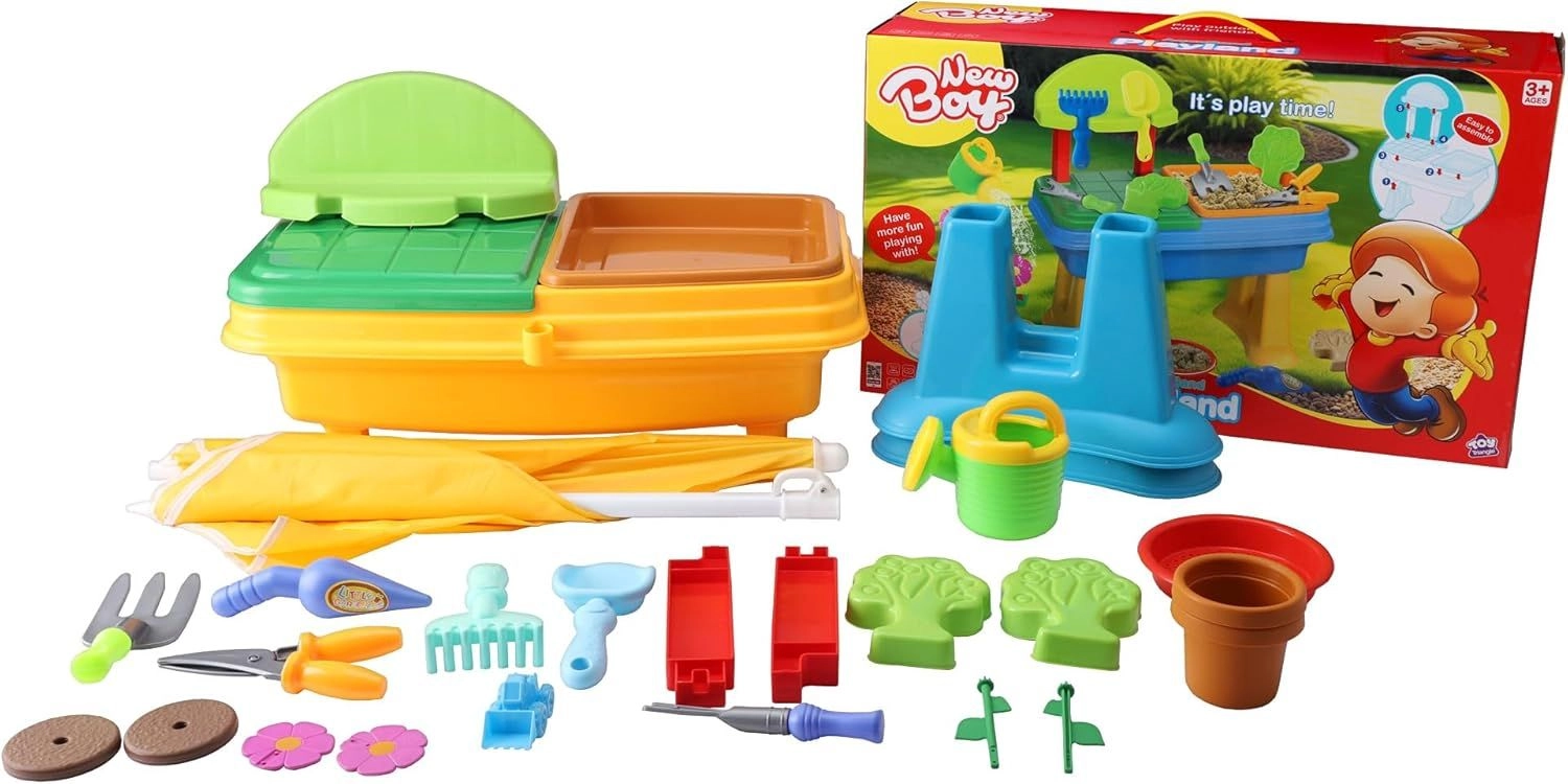Aquasand Playland - 17 pieces Multi Colour