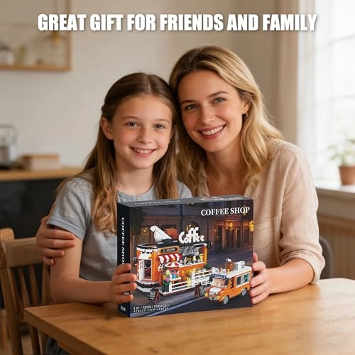 City Coffee House Building Set - 1185 pcs