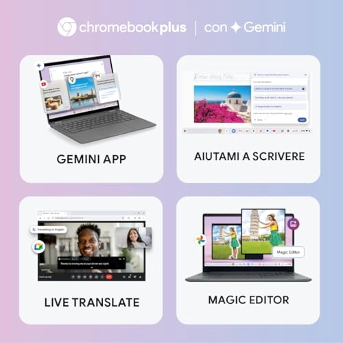 Slim 3i Chromebook Plus 83BN0033US - 14'' Core i3-N305 8GB DDR5 256GB SSD