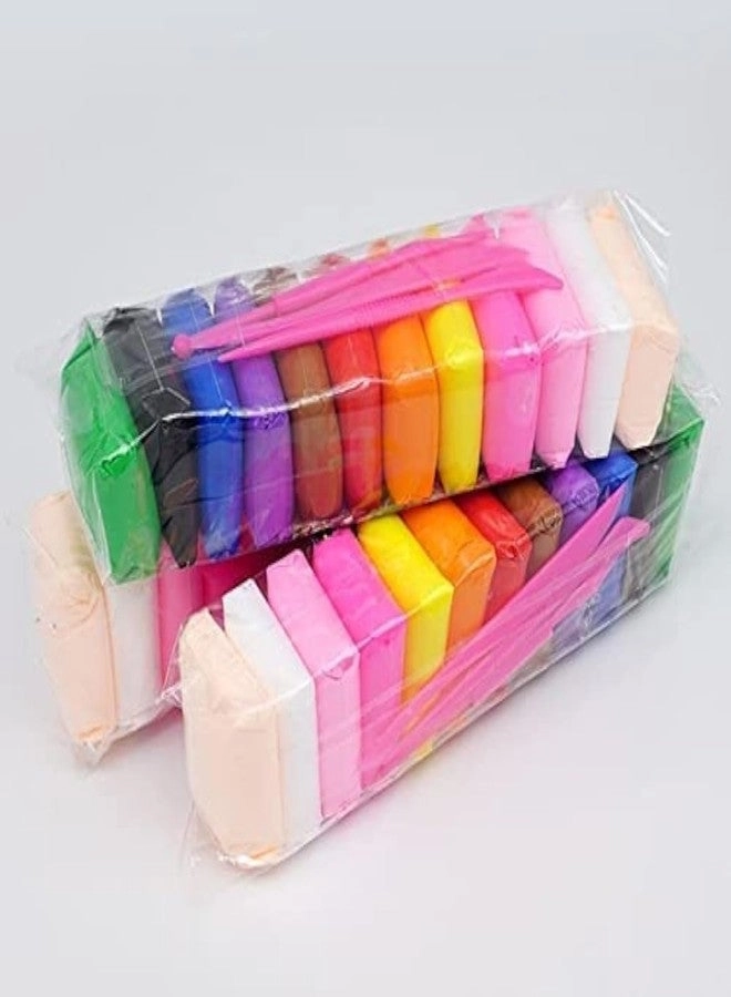Air Dry Clay - Non-Toxic with Tools 12pcs.