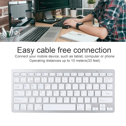Bilingual Keyboard - ES Wireless