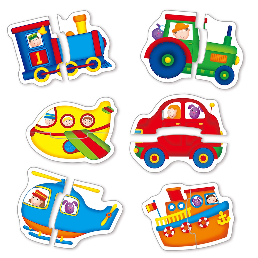Baby Transport Floor Puzzle - Suitable for 18 months 6 pieces