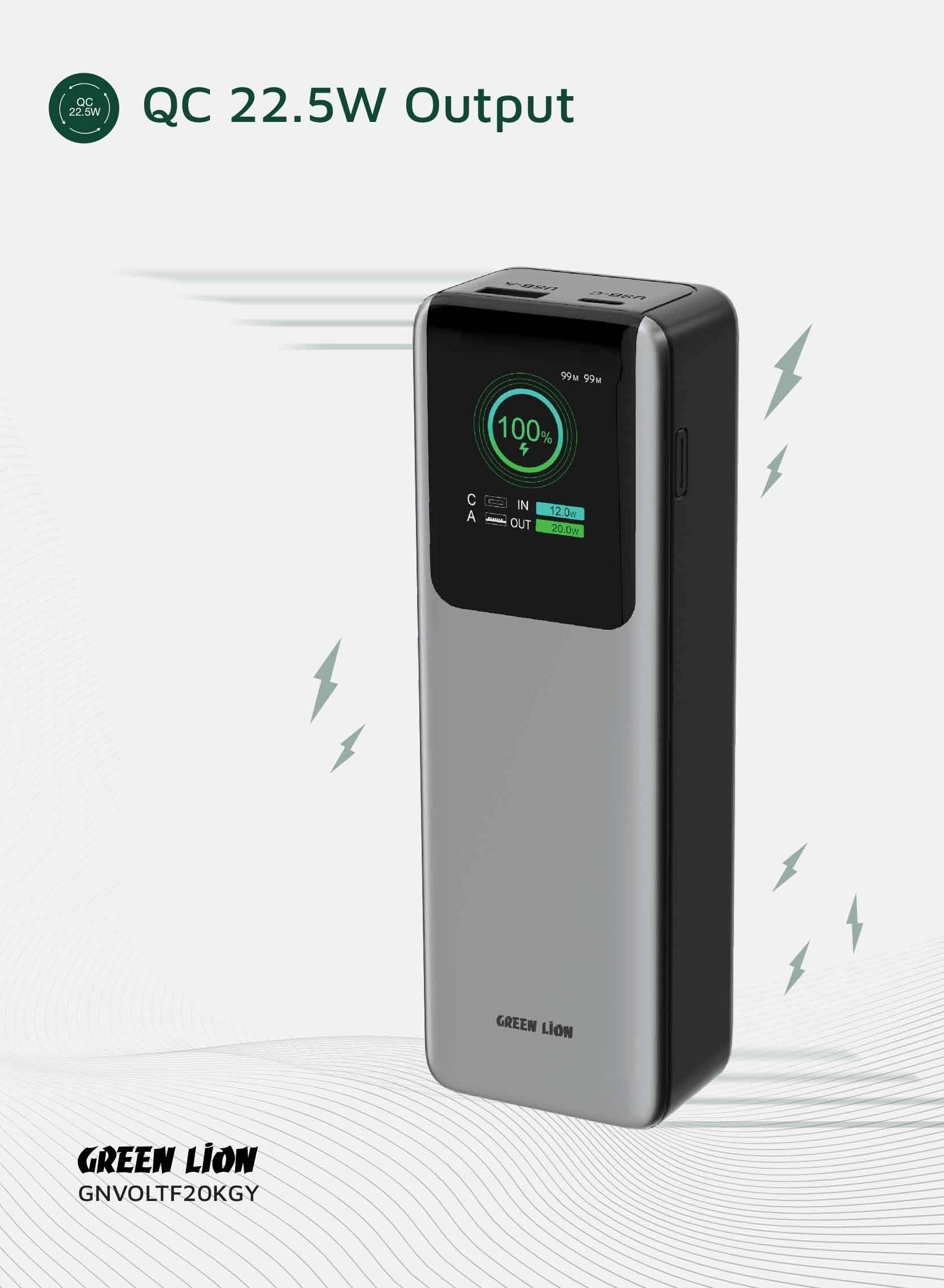 Voltura - 20000mAh 100 Watt