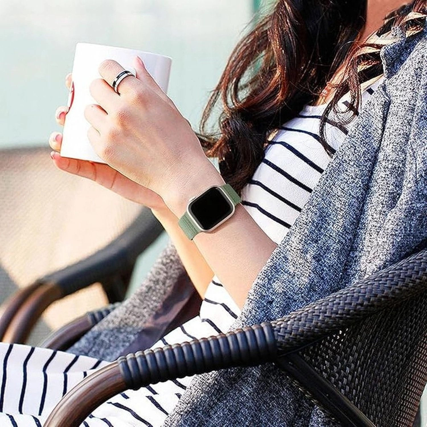 Nylon Watch Strap for Apple Watch - 44/42mm