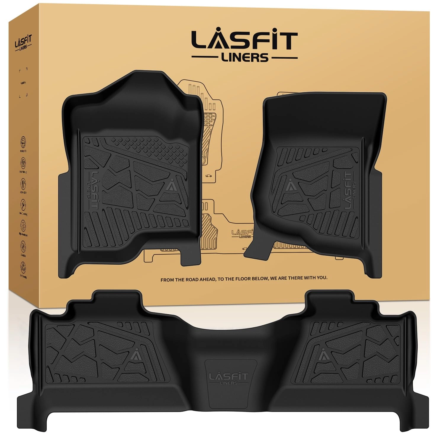 LASFIT XS-CH40 - Chevy Silverado/GMC Sierra 1500 2007-2013 1st Row Bucket Seat