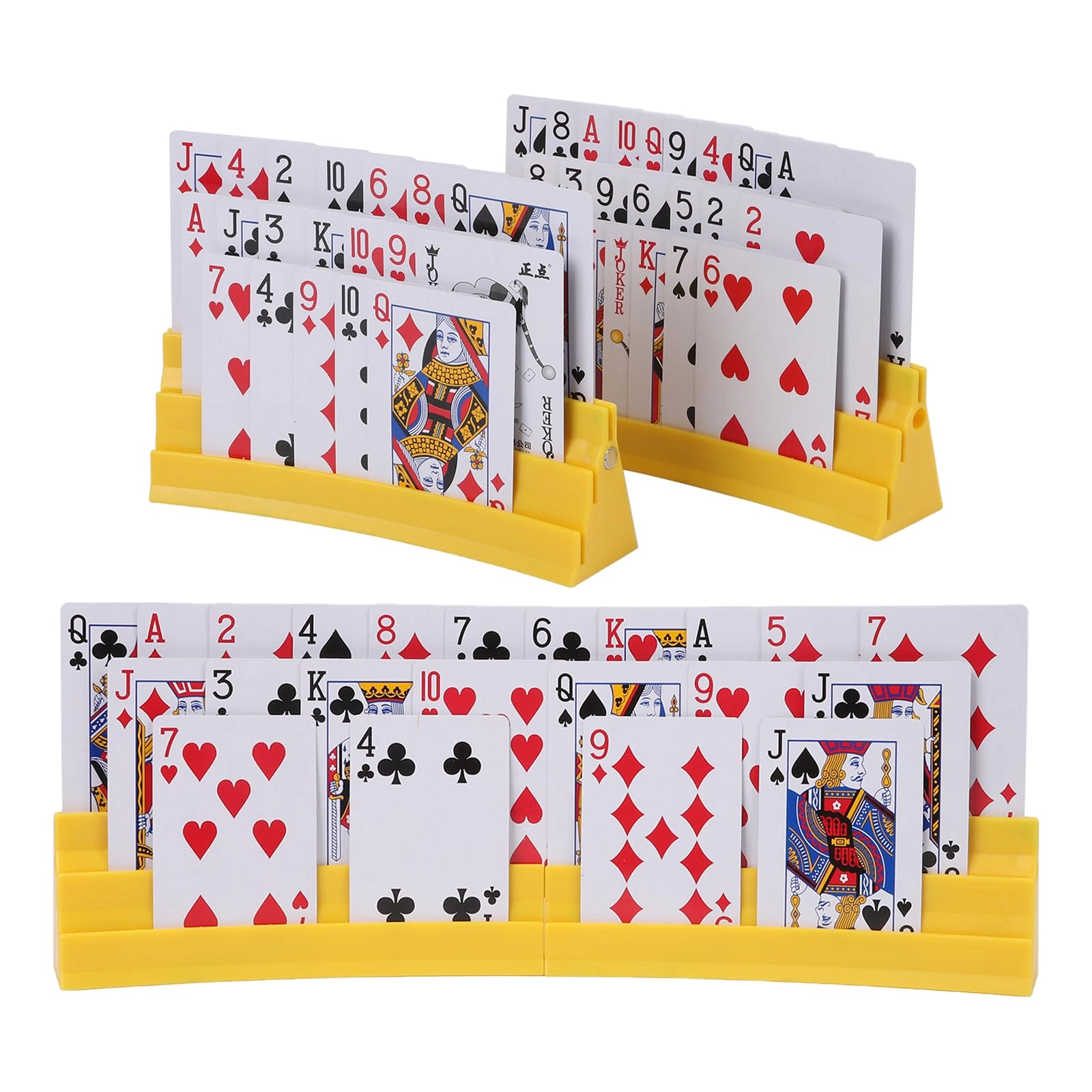 Expandable and upgradable Three-Layer Plastic Card Holder