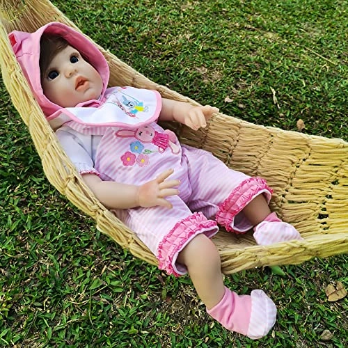 Rebirth Baby Doll - 20 Inch Vinyl Cotton Body Blue Eyes