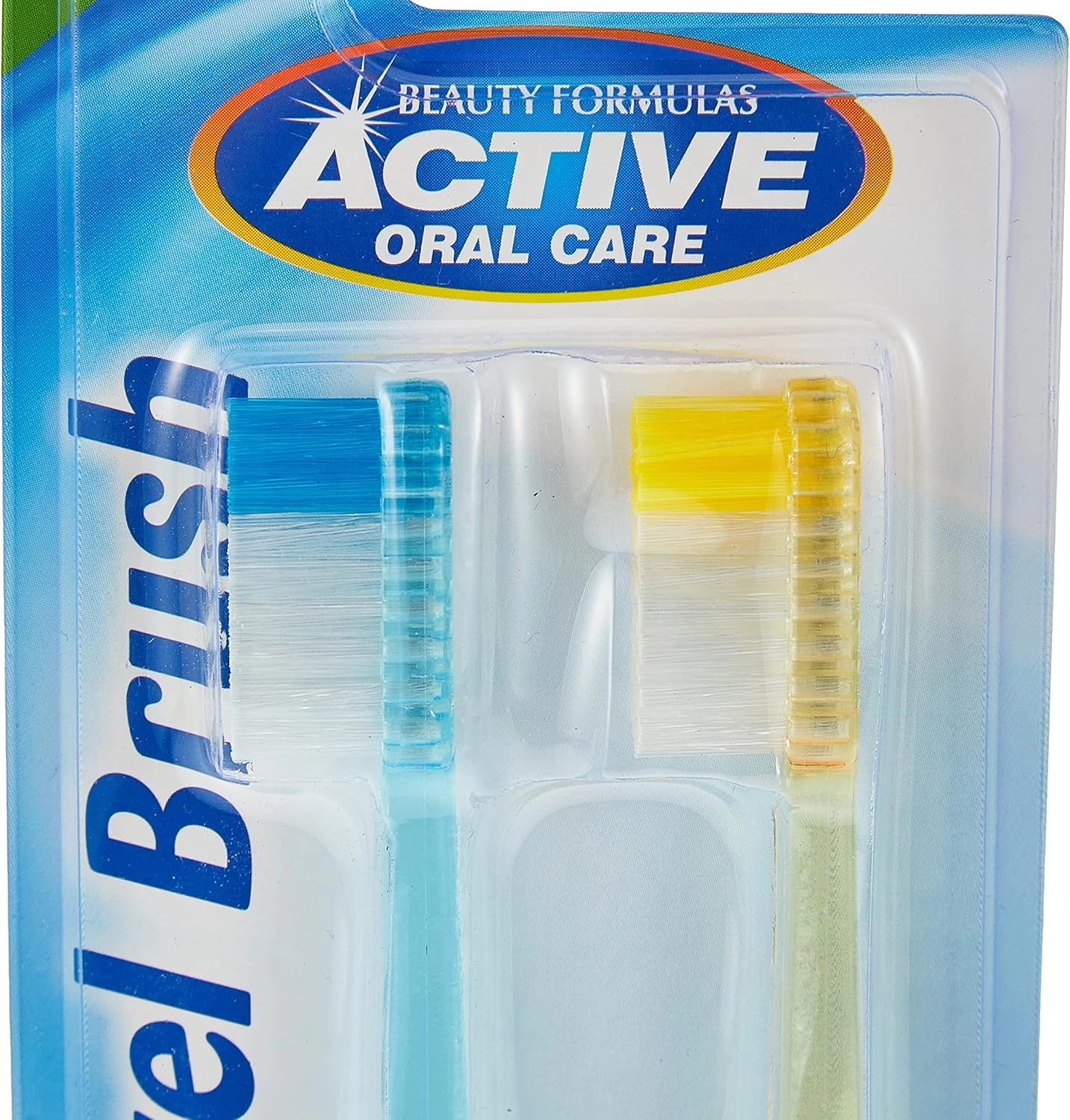 Travel Toothbrush - 2-Piece Pack Assorted
