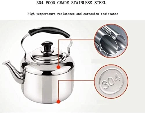 Stovetop Induction Whistling Kettle - 5L