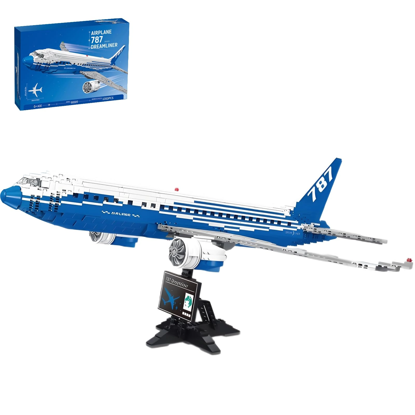 LQPFBSM 787 Airplane - 1353 pcs