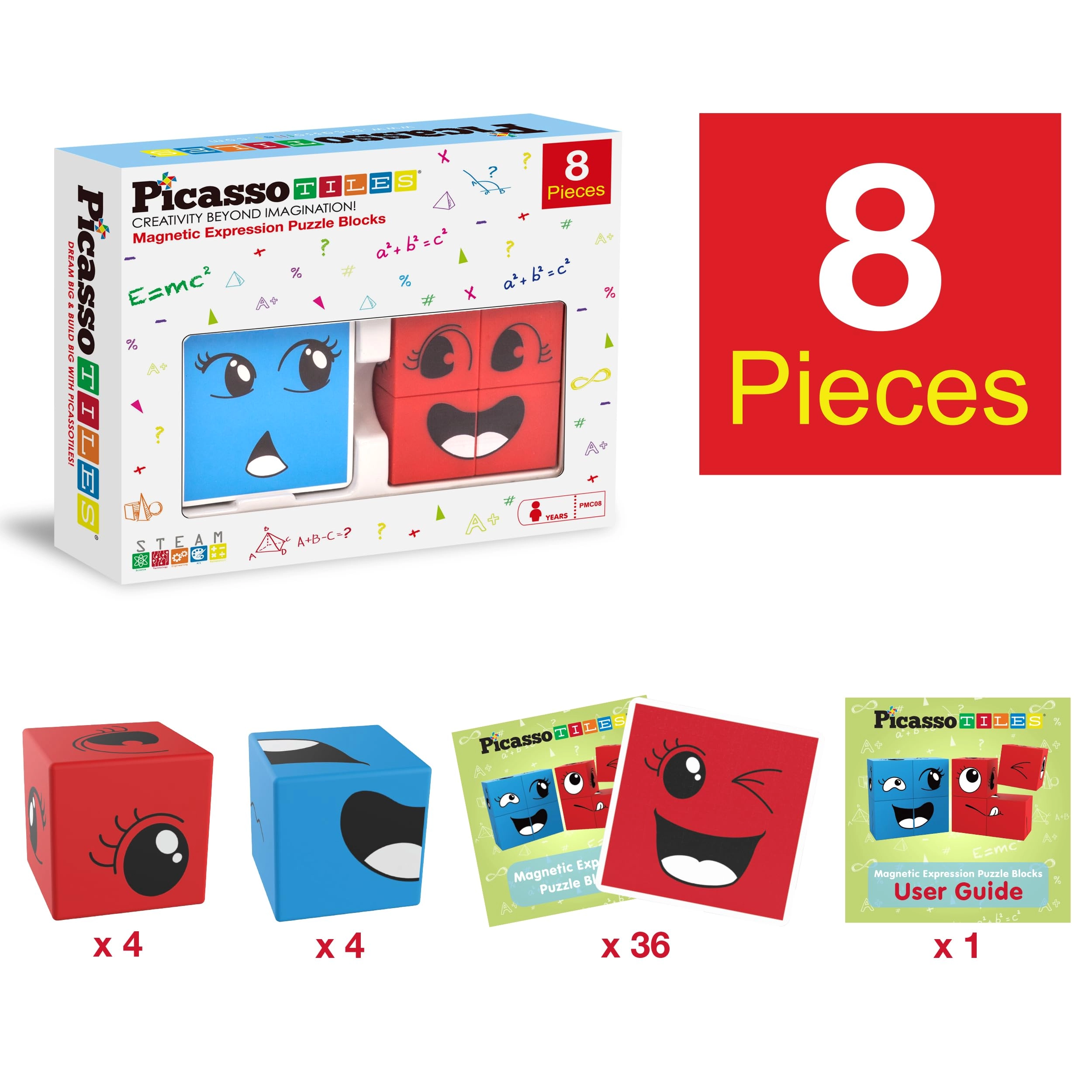 Magnetic Expression Puzzle - 36 pcs
