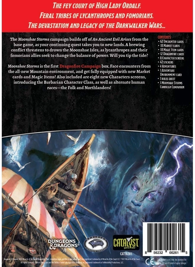 D&D: Dragonfire DBG - Campaign - Moonshae Storms