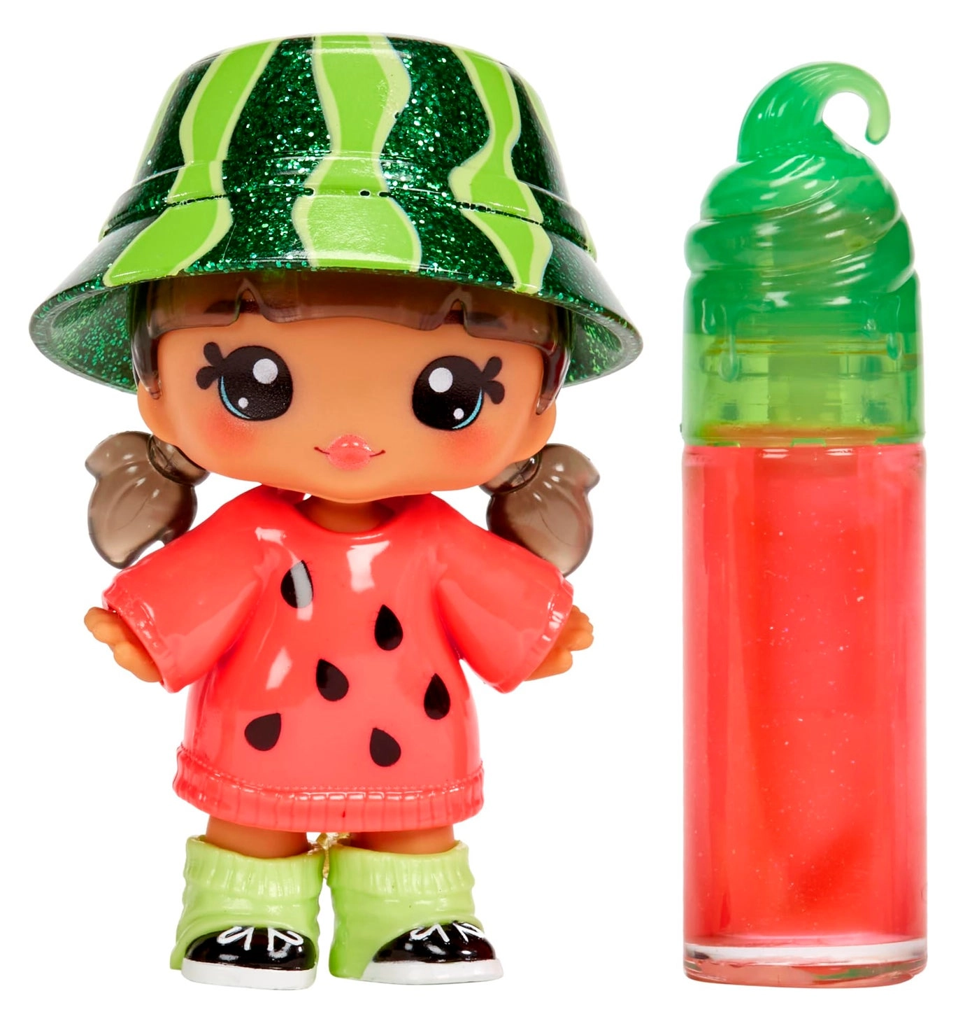 Maya Watermelon Lipgloss Doll - DIY Lip Gloss Kit Scented Ages 4+