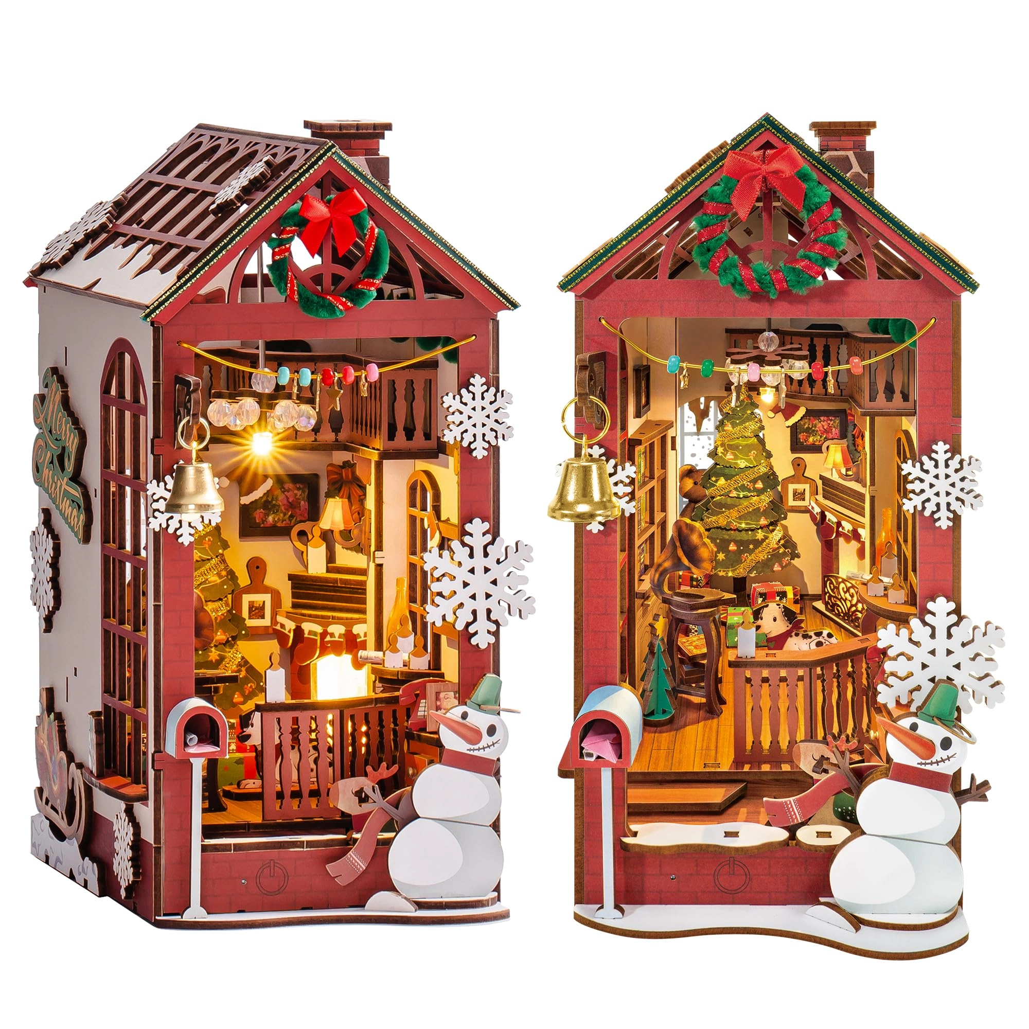 Rolife Book Nook - Christmas Indoor Scene