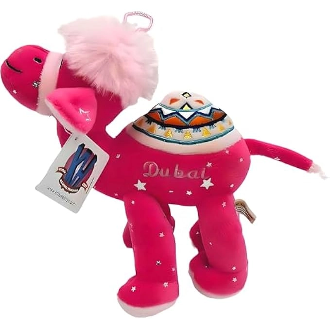 FITTO Camel Figurine - Pink 20 cm