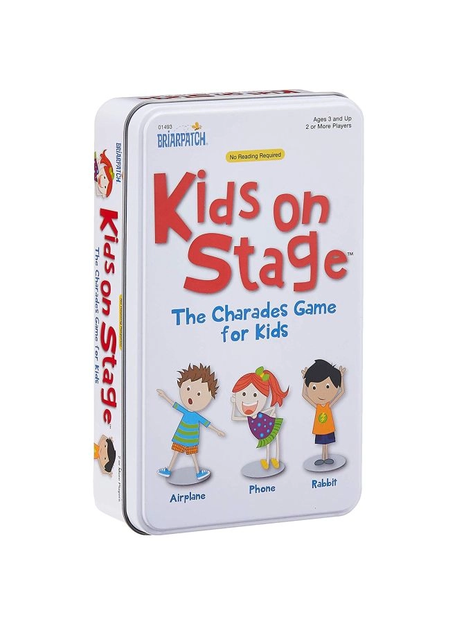 Kids on Stage: The Charades Game For Kids Travel Tin