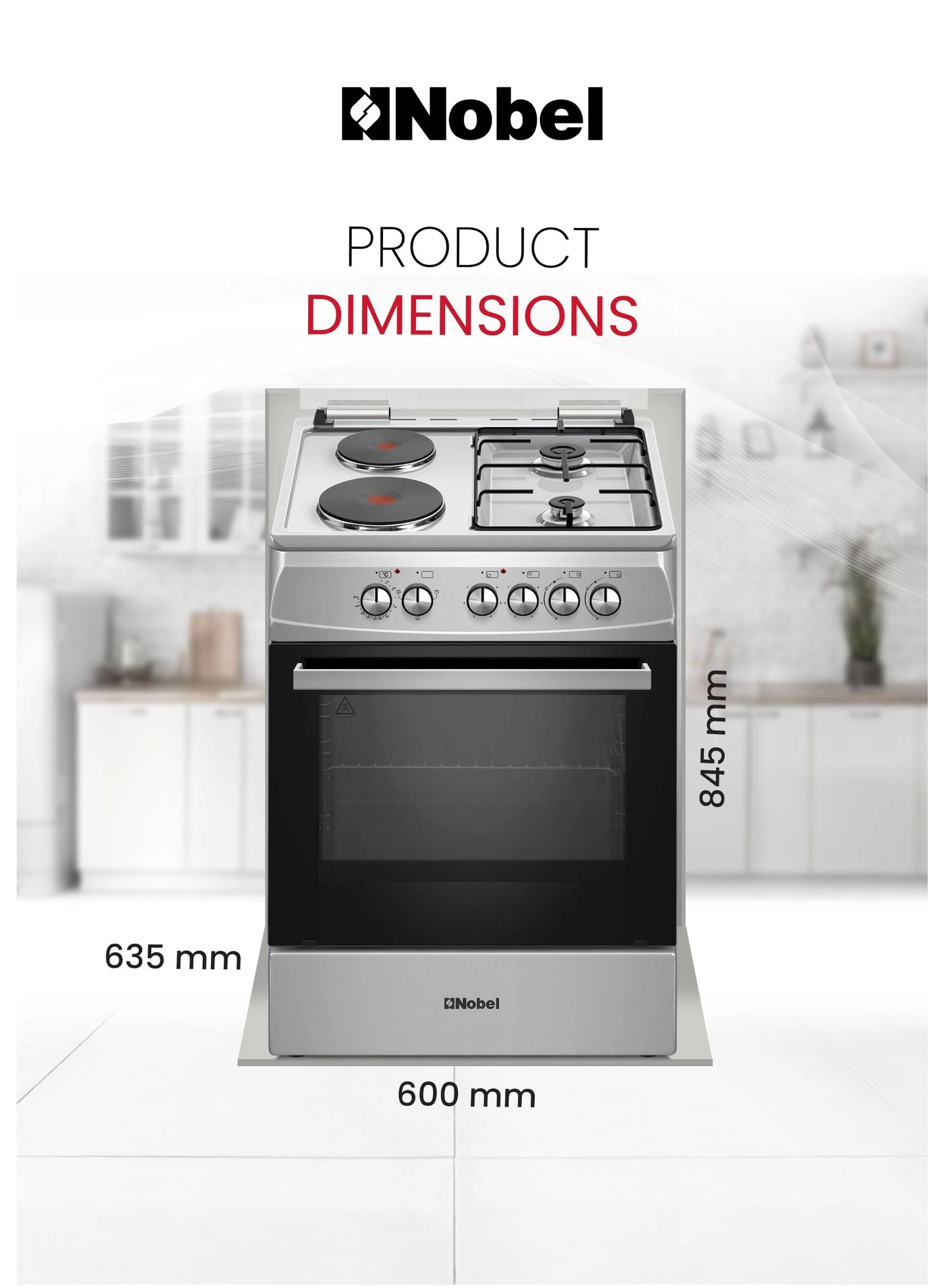 NGC7222I Dualfuel Cooker