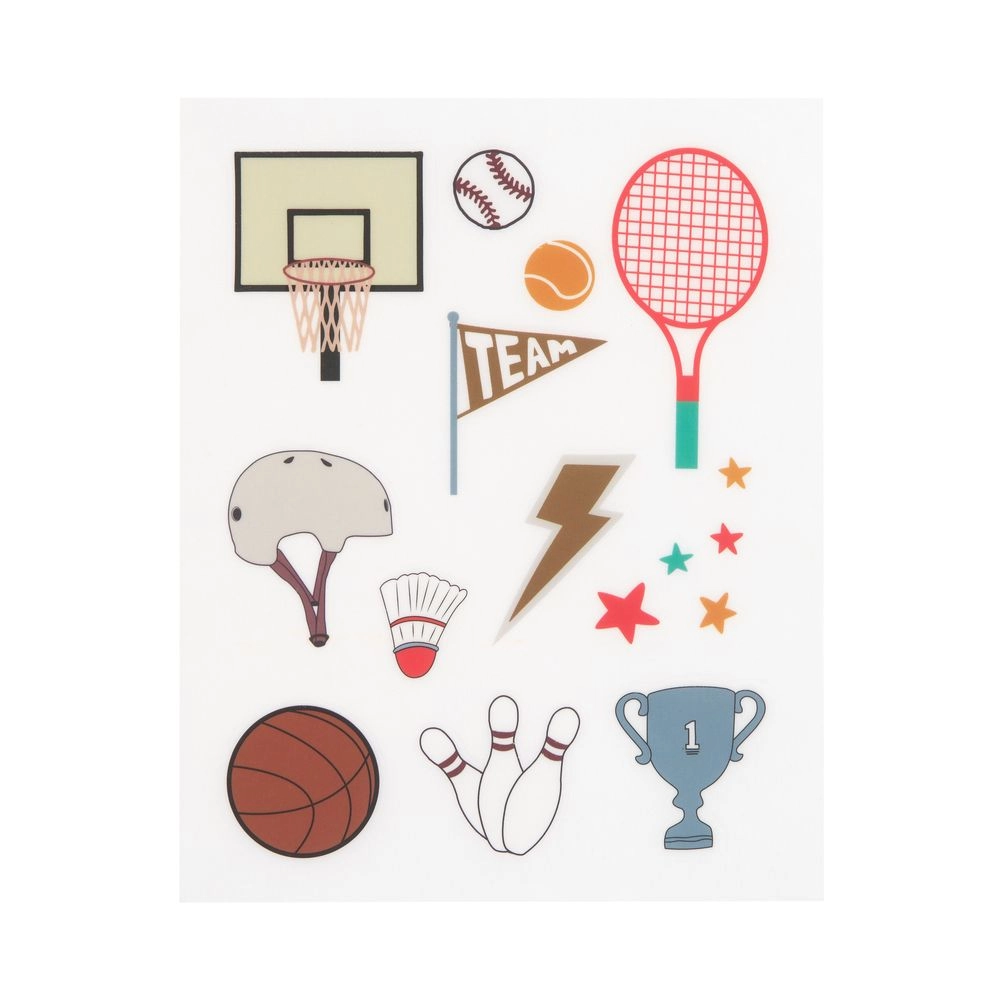 Sport Sticker Book 2 pcs