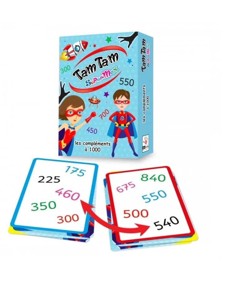 Tam Tam Safari - CP Lv 2 + Multimax Multiplication Tables - Lv 2 + Decaps (French)