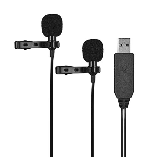 Lavalier Lapel Microphone USB Microphone