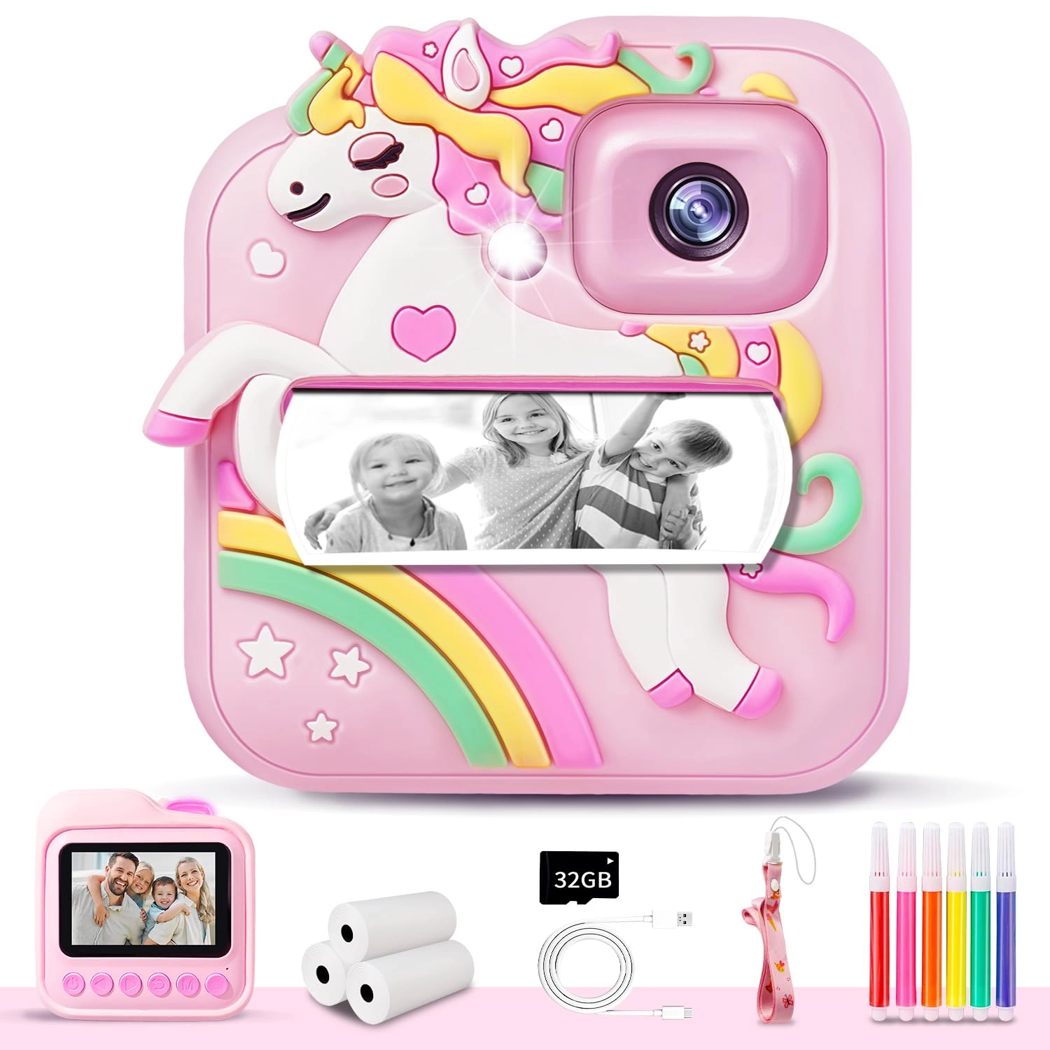 E-WOR Q6 - Instant Print 48MP 1080P
