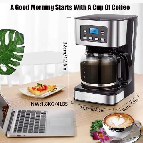 8ciozt-930610-A - Drip 12-Cup Programmable