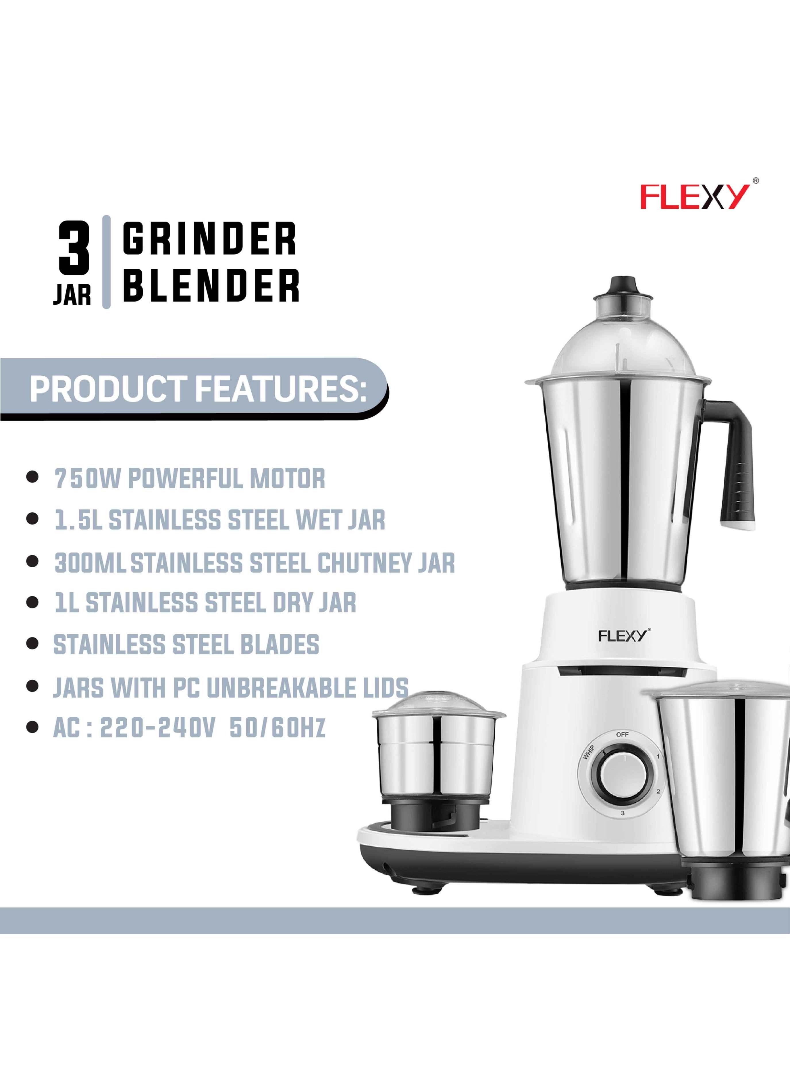 FMG759HQ - 3 in 1, 3 Stainless Steel Bowls