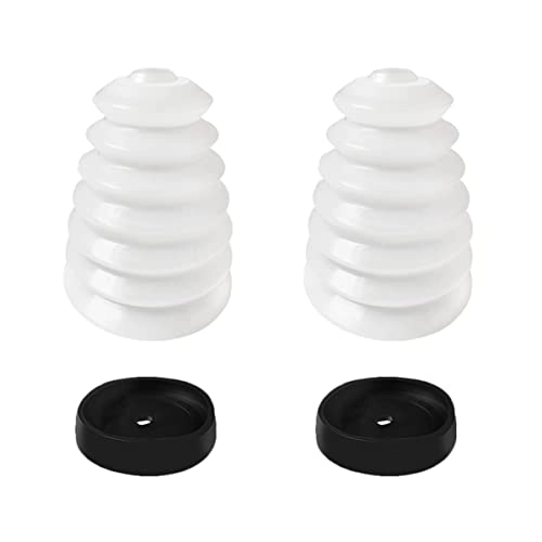 Drill Collector Cover - 4 Pcs Silicone White