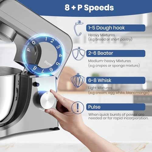 Electric Kitchen Mixer - 4.5 Liters 1000 watts