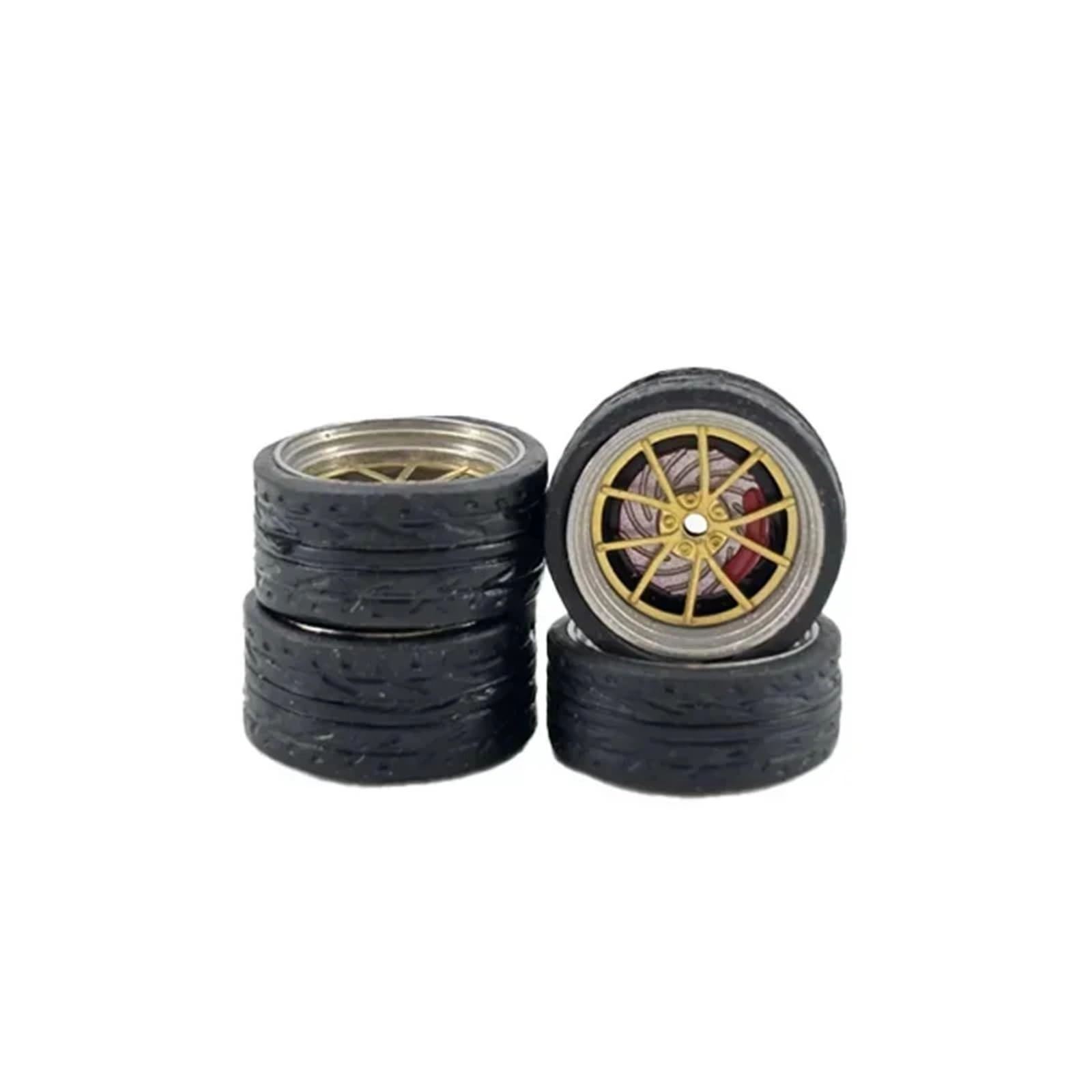 Tires + Wheels - 1/64