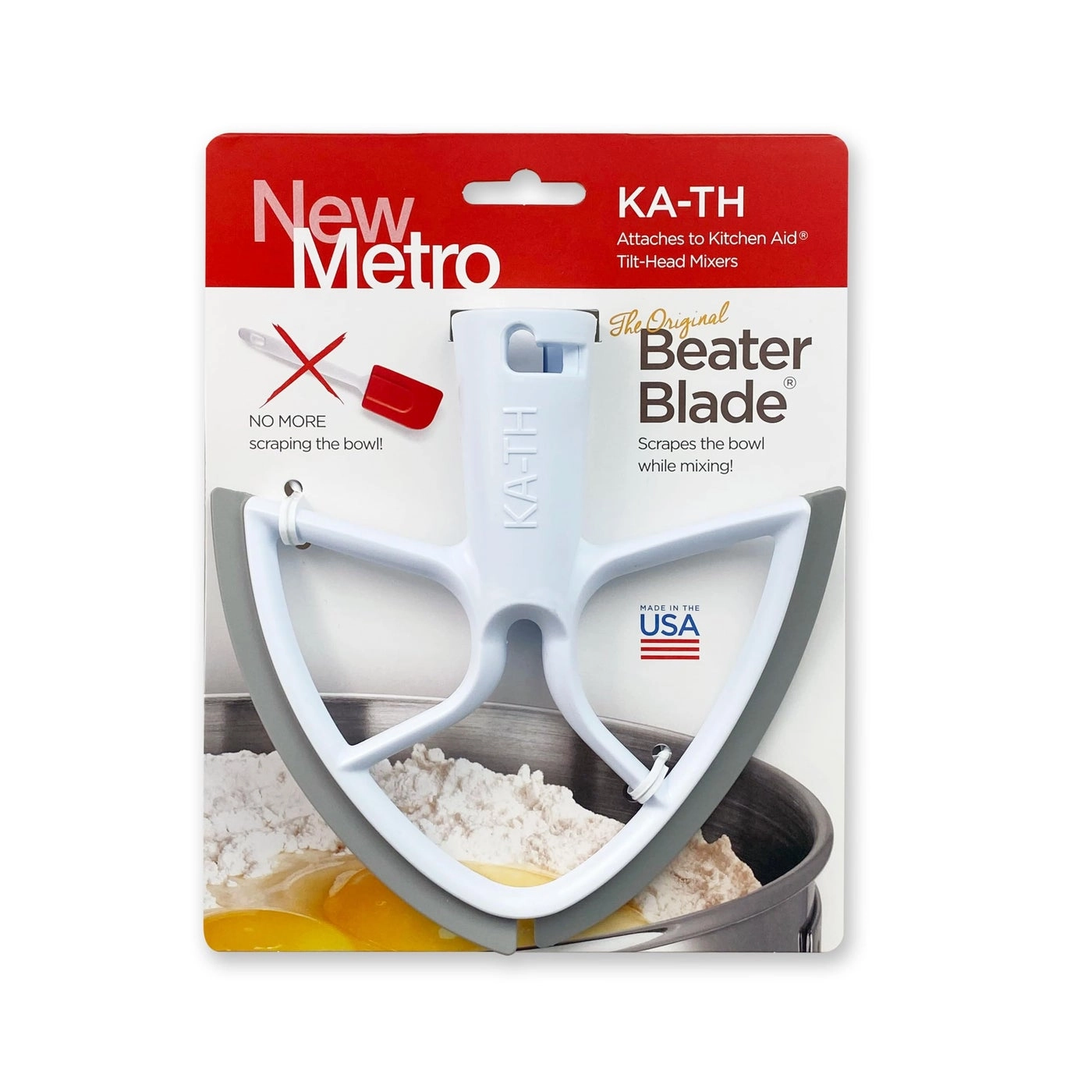 New Metro Design KATH Original Beater Blade - 45 5Qt TiltHead Grey
