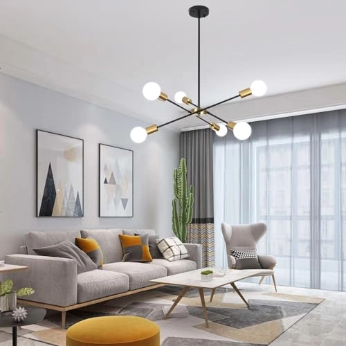 Modern Living Room Chandelier - Dimmable