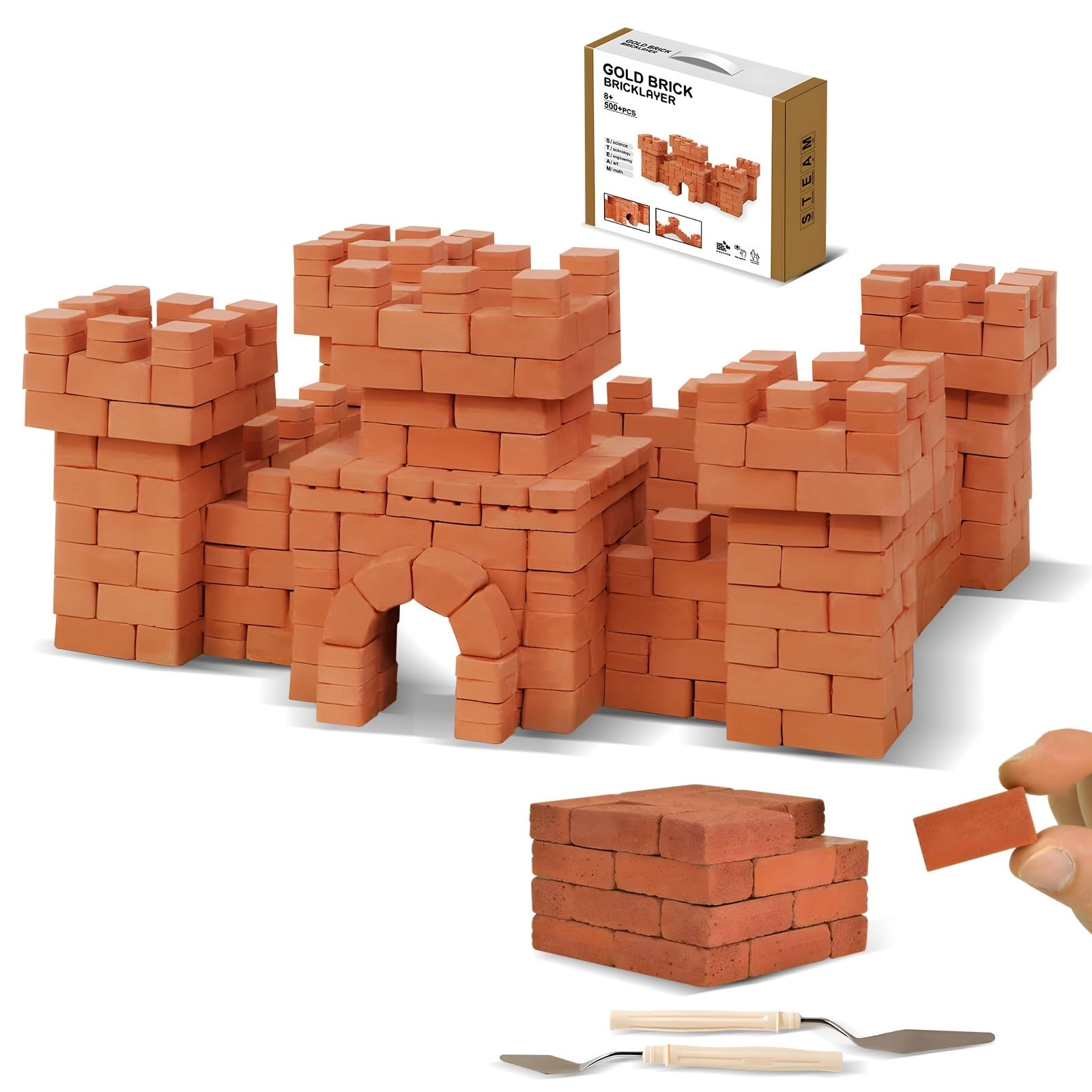 ROHSCE Knight Bricklayer - DIY STEM Red-brown