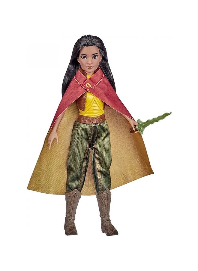 Disney Raya Fashion Doll - 5 points of articulation long, brown hair Ages 3+