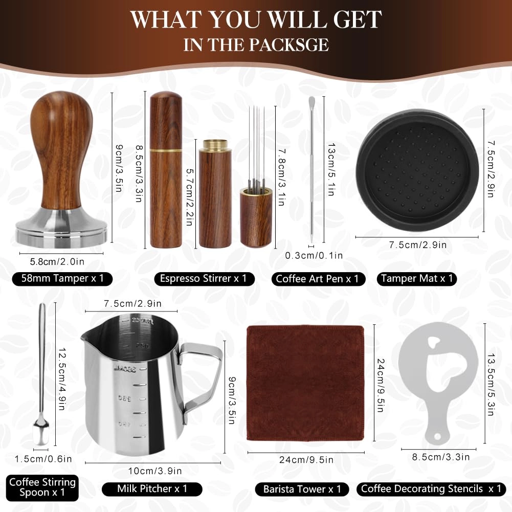 Coffee Tamper Set