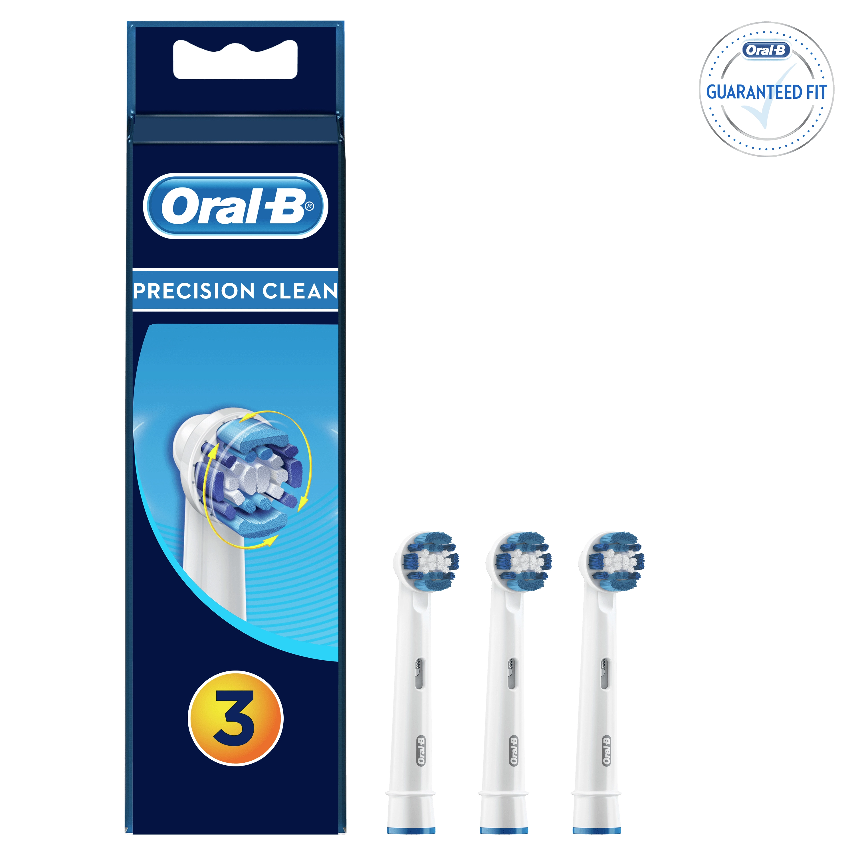 Gum Care Replacement Brush Heads - 3 Pack ROUND White