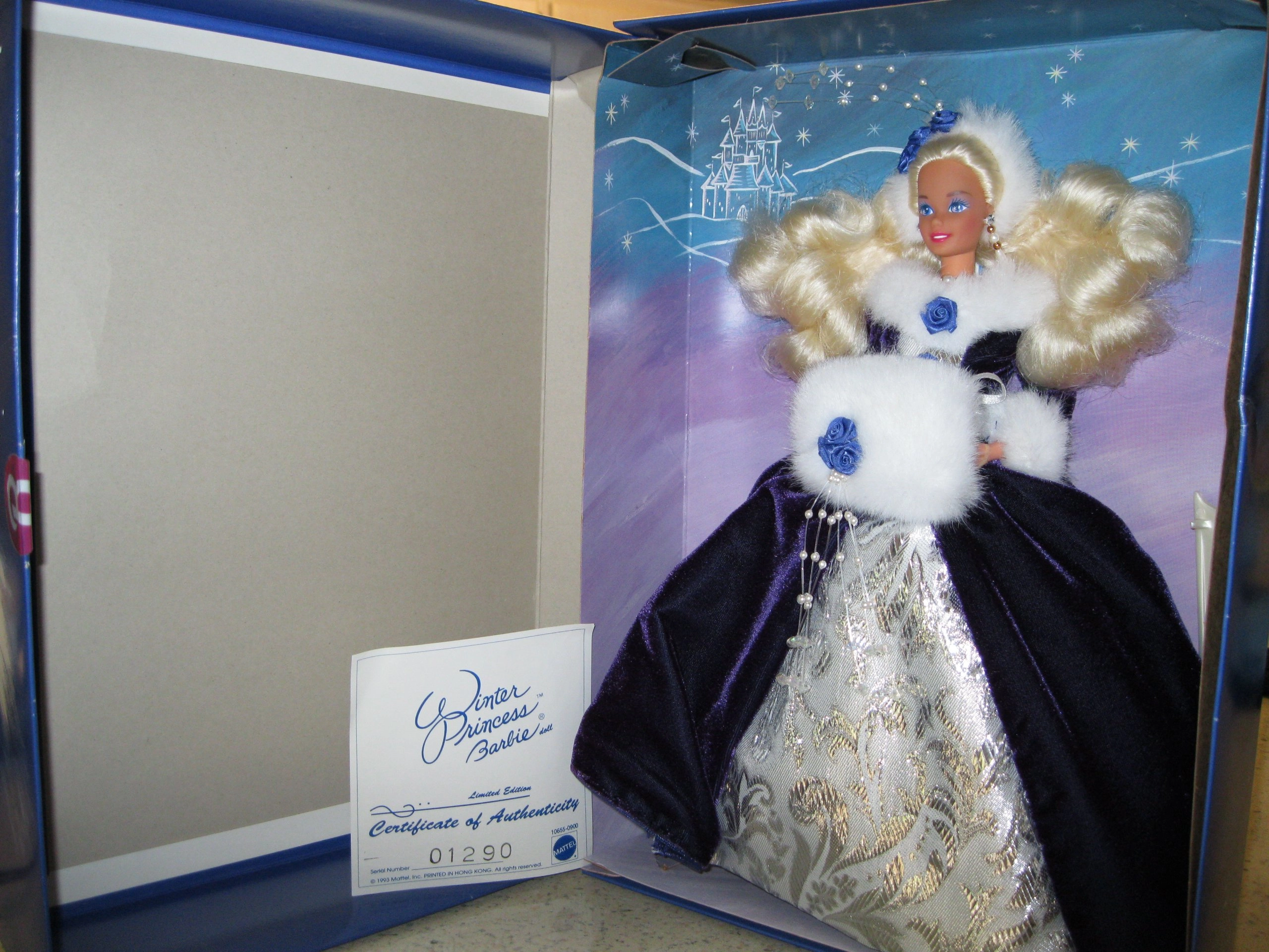 Mattel Winter Princess Bride - 11.5\" Limited Edition