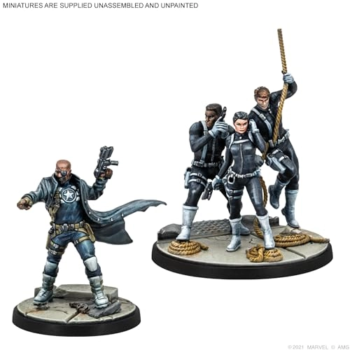 Marvel: Crisis Protocol: Nick Fury and S.H.I.E.L.D. Agents - Character Pack