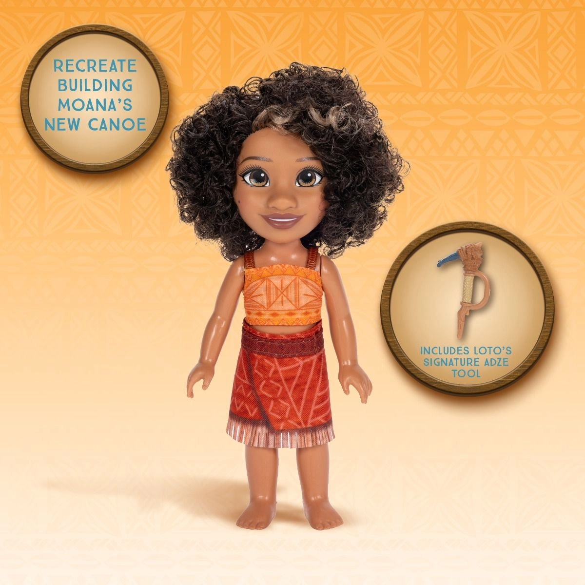 Moana Figure - 6-Inch + Loto Figure