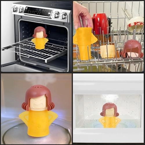 Angry Mother - Microwave Cleaner Yellow