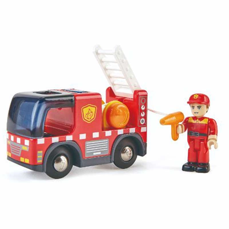 Fire Truck With Siren - Figurine