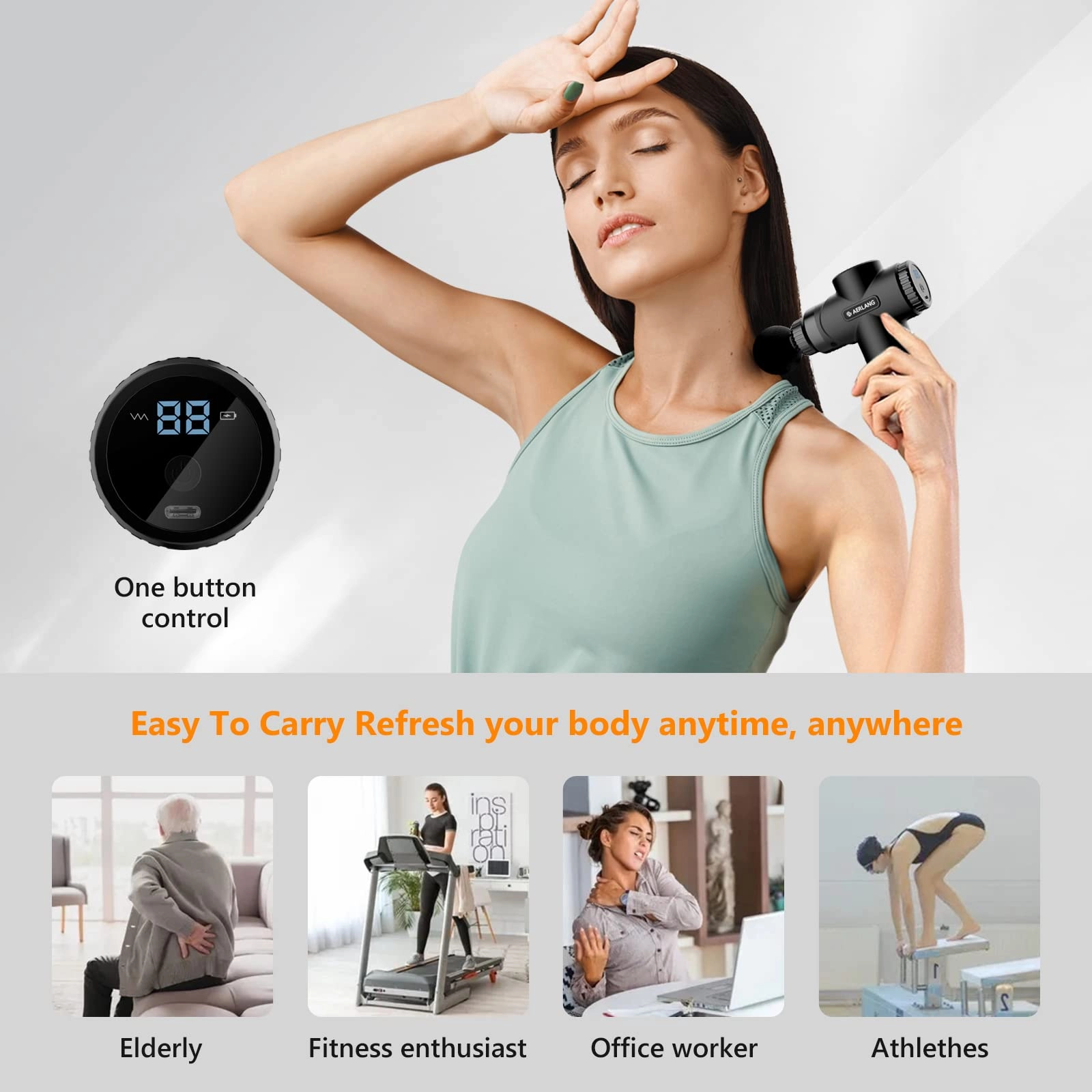 Mini Massage Gun - Percussion Massager